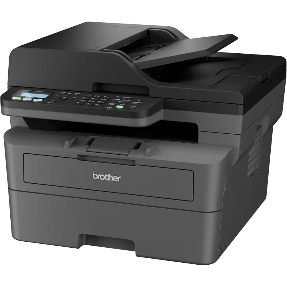 Stampante laser multifunzione Brother MFC-L2827DWXL A4 monocromatica con WiFi, design compatto per ufficio moderno Stampante laser multifunzione Brother MFC-L2827DWXL A4 monocromatica con WiFi, design compatto per ufficio moderno